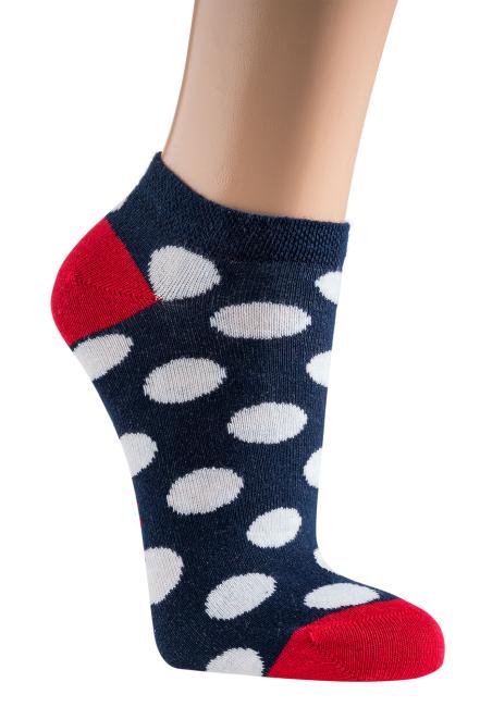 6 Paar TippTexx 24 Damen Sneakersocken Maritim